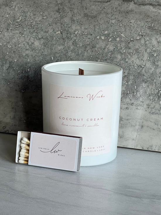 Coconut Cream Luxury Candle image 1